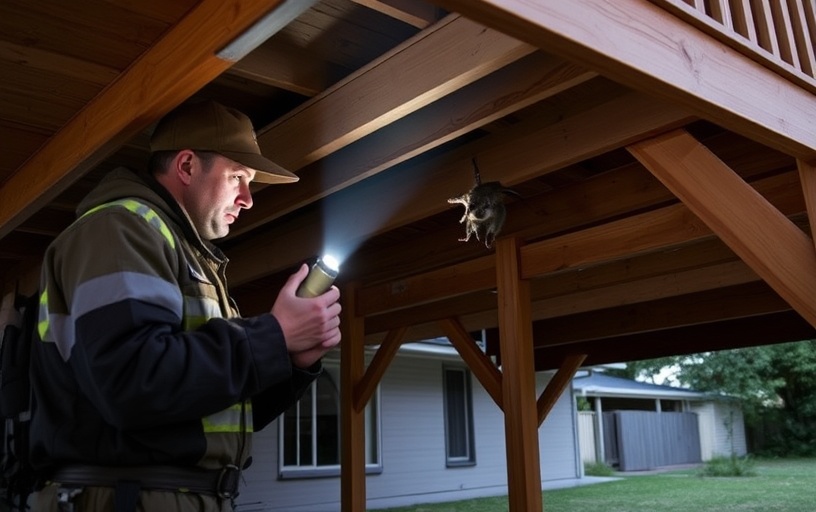 Under Deck Possum Removal in Keilor